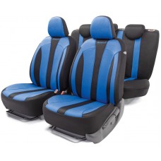 Чехлы на сиденья передние и задние в авто Autoprofi Performance PFR-1505 BK/BL