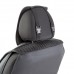 Каркасные 3D накидки на передние сиденья Autoprofi "Car Performance", 2 шт., лен CUS-3024 BK/GY