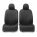 Чехлы на сиденья передние и задние в авто Autoprofi Performance PFR-1505 BK/BK черный / Материал - hexagon polyester / автомобильные в машину