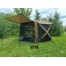 Шатер-палатка полуавтомат Lanyu-33 / 360х360х225 / автомат / беседка / с полом