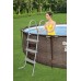 Каркасный бассейн Bestway 56709, 366х100см, Ротанг