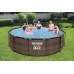 Каркасный бассейн Bestway 56709, 366х100см, Ротанг